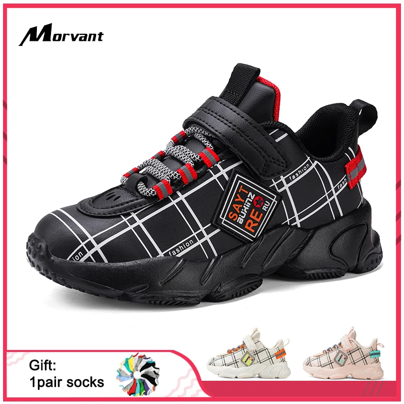 MORVANT Spring Autumn Kids Sneakers Waterproof Breathable Boys Casual Sports Shoes Striped Style Soft Comfortable Girls Sneakers
MORVANT Spring Autumn Kids Sneakers Waterproof Breathable Boys Casual Sports Shoes Striped Style Soft Comfortable Girls Sneakers