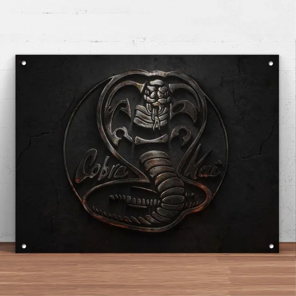 Cobra Kai TV Series Shows Metal Tin Sign Metal Sign Wall Decor Fashion Art Decor Poster H445 
Cobra Kai TV Series Shows Metal Tin Sign Metal Sign Wall Decor Fashion Art Decor Poster H445