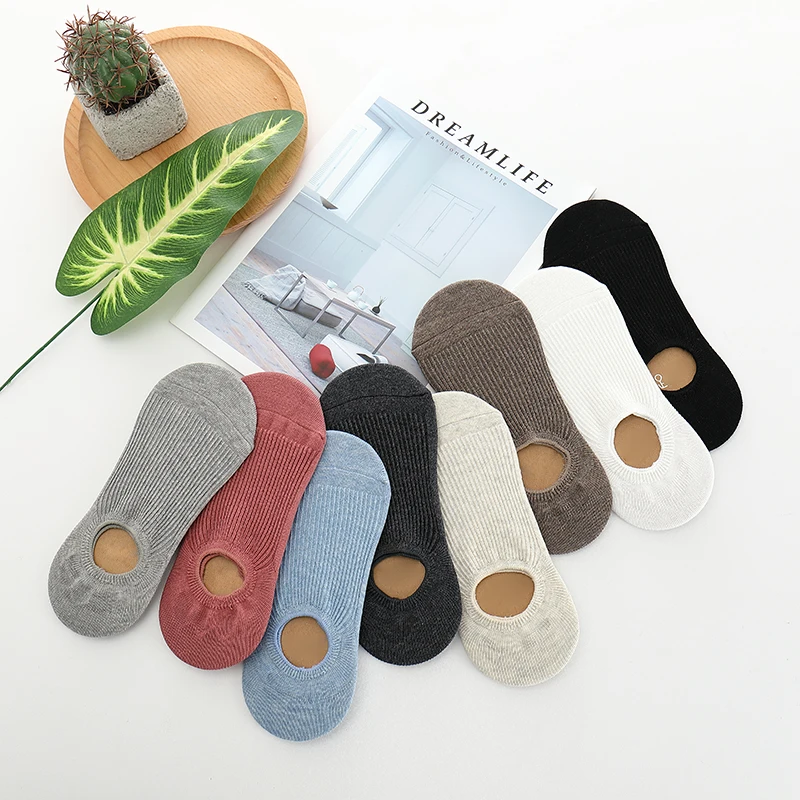 5pairs/lot women socks Slippers Summer New Cute Solid Invisible Non-slip Low Cut Socks Casual Cotton Breathable Ankle Boat Socks
5pairs/lot women socks Slippers Summer New Cute Solid Invisible Non-slip Low Cut Socks Casual Cotton Breathable Ankle Boat Socks