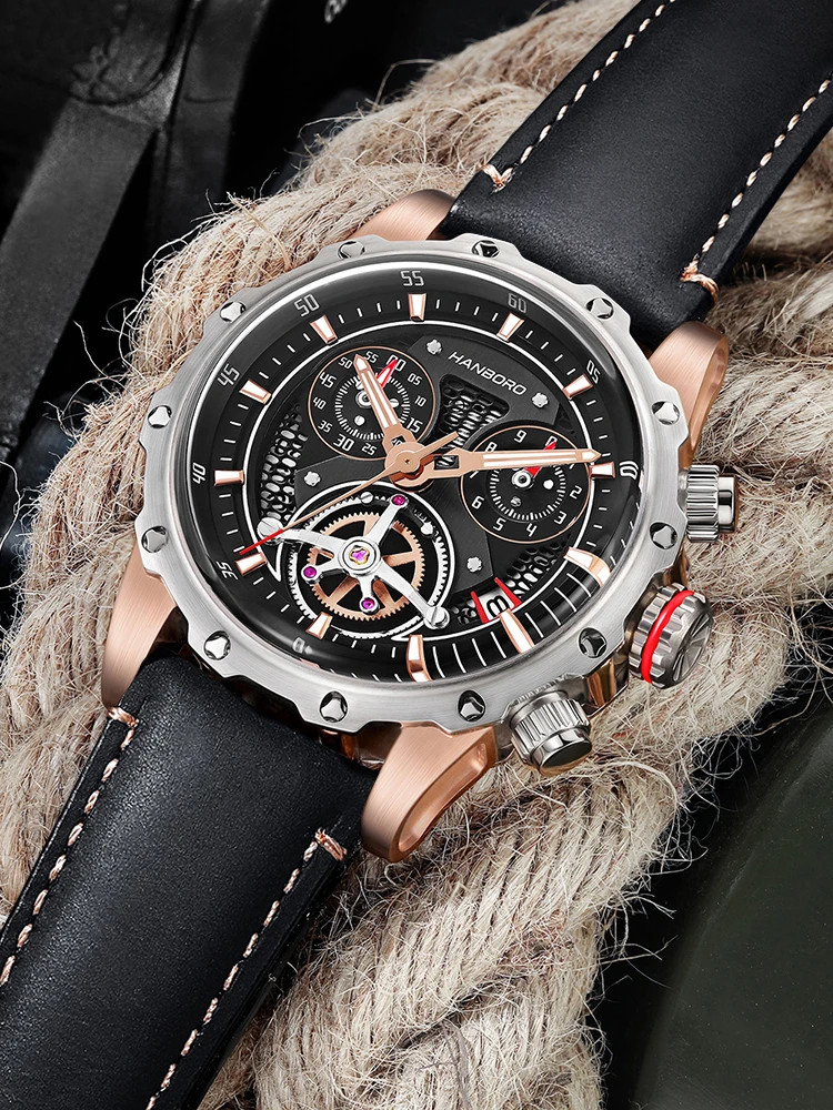 Black Technology Hollow Out Gear Sports Trend Personality Fashion Imported Movement Real Belt Watch Men's Non Mechanical Watch
Black Technology Hollow Out Gear Sports Trend Personality Fashion Imported Movement Real Belt Watch Men's Non Mechanical Watch