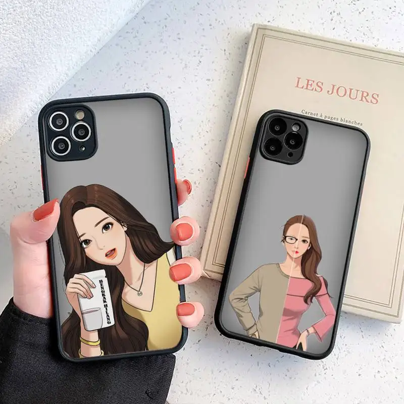 Anime version of Korean drama Phone Case matte transparent For iphone 7 8 11 12 13 plus mini x xs xr pro max cover
Anime version of Korean drama Phone Case matte transparent For iphone 7 8 11 12 13 plus mini x xs xr pro max cover