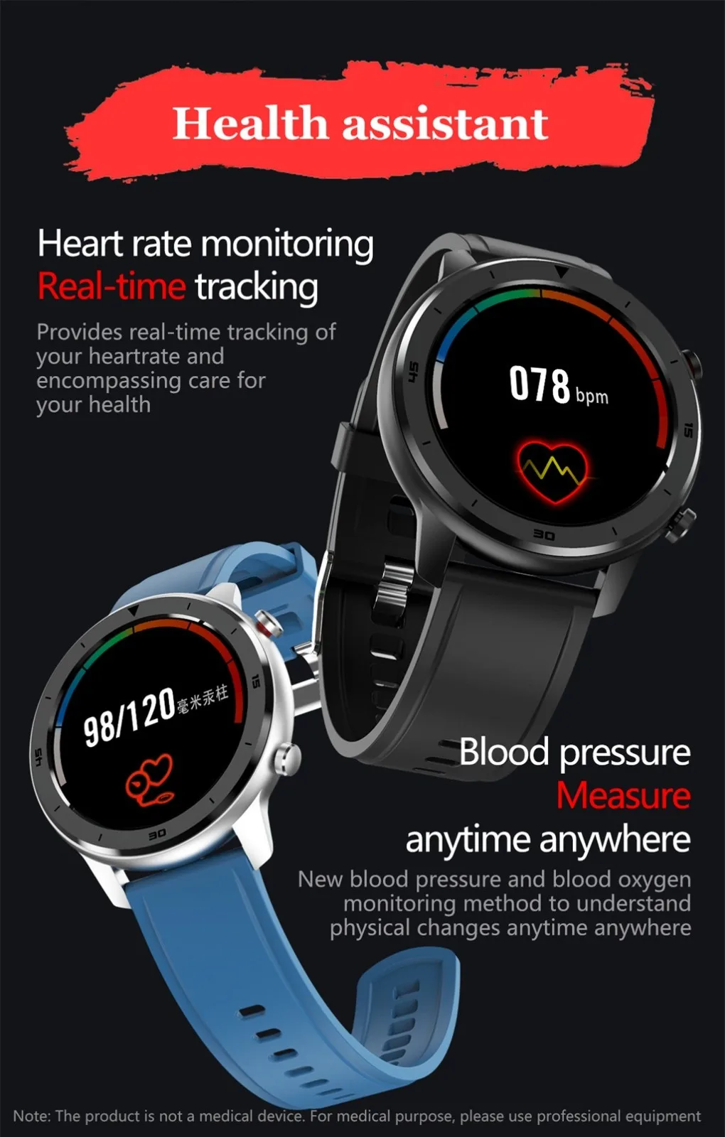 DT78 1.3inch IP68 Waterproof smartwatch men waterproof sports swimming smart watch women heart rate monitor clock
DT78 1.3inch IP68 Waterproof smartwatch men waterproof sports swimming smart watch women heart rate monitor clock