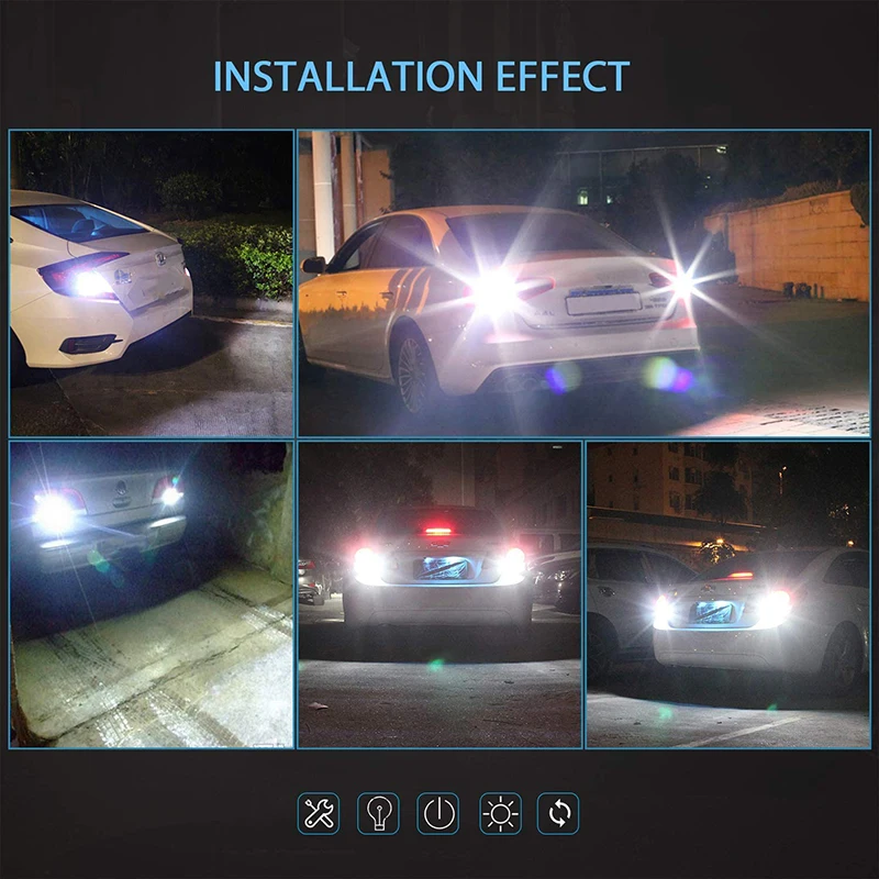 ANMINGPU 2x Signal Lamp T15 Led W16W 921 912 5SMD 3030Chips Super Bright Led Bulbs T15 For Reverse Lamps Backup Parking Light
ANMINGPU 2x Signal Lamp T15 Led W16W 921 912 5SMD 3030Chips Super Bright Led Bulbs T15 For Reverse Lamps Backup Parking Light