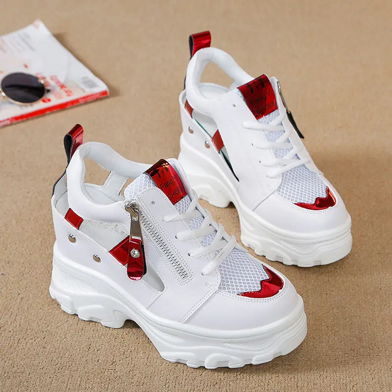 35-39 size women shoes Height incresing shoes women sandals platform mesh breathable ladies shoe colleges ins students sandals 
35-39 size women shoes Height incresing shoes women sandals platform mesh breathable ladies shoe colleges ins students sandals