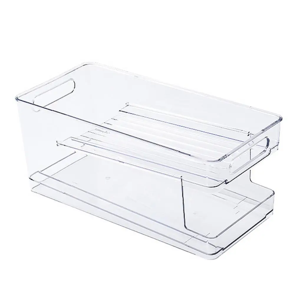 Storage Box Refrigerator Organizer Bins Double-Layer Drawer Organizer Transparent Fridge Storage Bin Storage Rack
Storage Box Refrigerator Organizer Bins Double-Layer Drawer Organizer Transparent Fridge Storage Bin Storage Rack