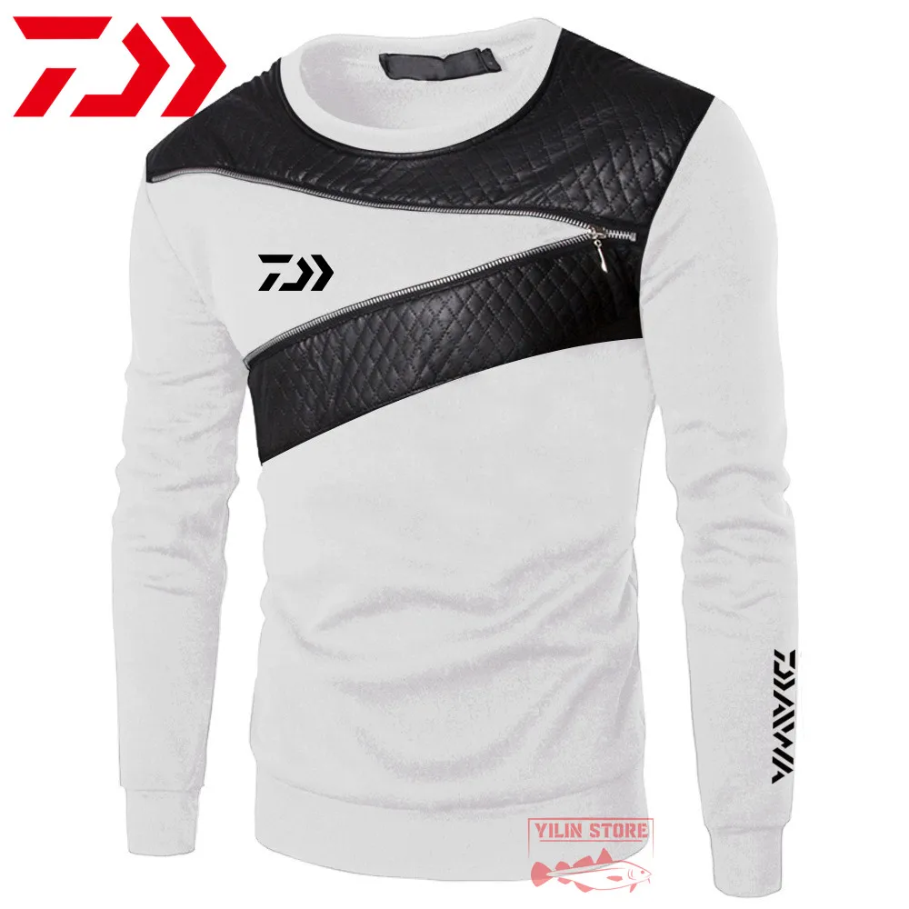 Daiwa Fishing Clothes Autumn Men Outdoor Sports Sweater Shirt Zipper Splicing Long-sleeved Pullover Mountaineering Fishing Shirt
Daiwa Fishing Clothes Autumn Men Outdoor Sports Sweater Shirt Zipper Splicing Long-sleeved Pullover Mountaineering Fishing Shirt