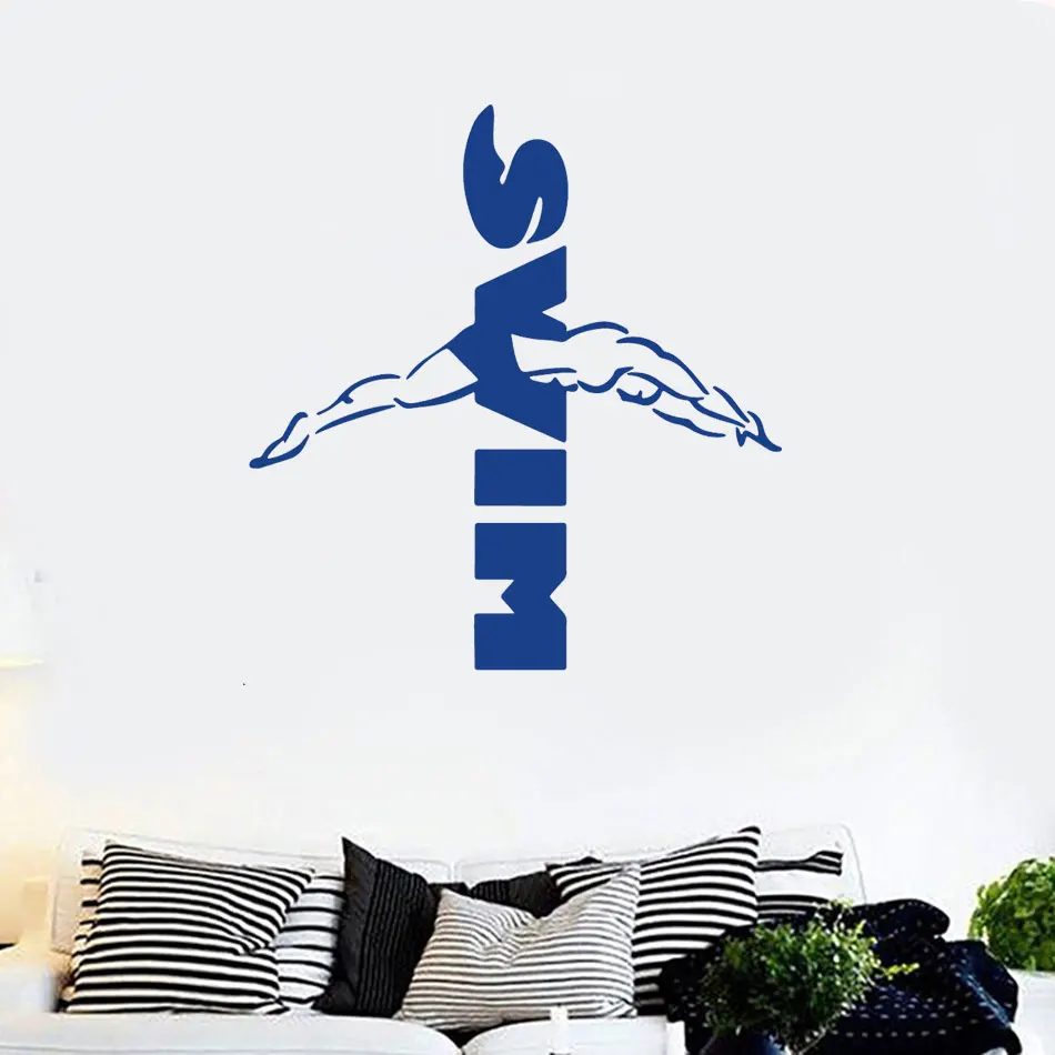 Sport Swim Vinyl Wall Stickers Art Wallpaper For Living Room Swimming Man Wall Decals Bedroom Mural Removable Wallpoof CX416
Sport Swim Vinyl Wall Stickers Art Wallpaper For Living Room Swimming Man Wall Decals Bedroom Mural Removable Wallpoof CX416