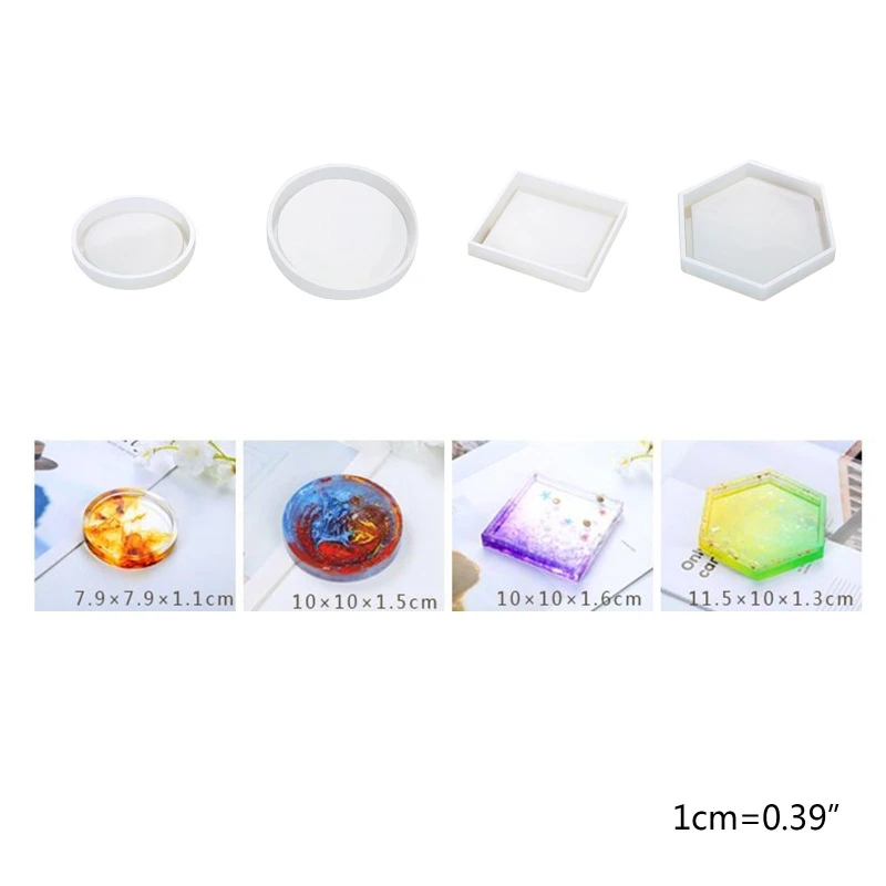 2021 Silicone Mold DIY Cup Mat Pad Handmade Molds Crafts Epoxy Resin Geometric Shape Hexagonal Square Round Thermal Insulation
2021 Silicone Mold DIY Cup Mat Pad Handmade Molds Crafts Epoxy Resin Geometric Shape Hexagonal Square Round Thermal Insulation