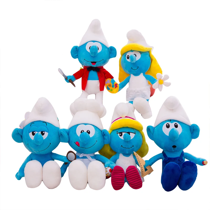 The Smurfs 6 Style Disney Anime Cartoon Smurfs Plush Toy Cute Blue Spirit Soft Stuffed Doll Kids Birthday Gift 40cm Gift to Kids
The Smurfs 6 Style Disney Anime Cartoon Smurfs Plush Toy Cute Blue Spirit Soft Stuffed Doll Kids Birthday Gift 40cm Gift to Kids