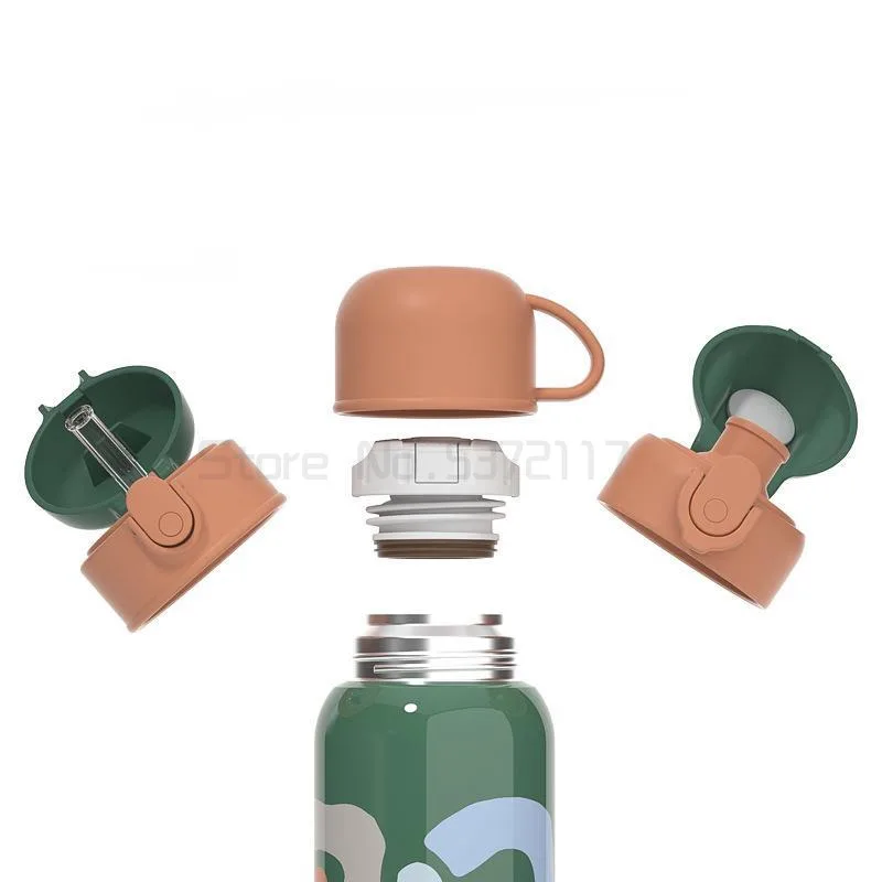 New Portable Thermos Cup Water Bottle with 3 Lids 550ml Hydroflask Stainless Steel Tumblers High Quality Gift for Kid Baby Adult
New Portable Thermos Cup Water Bottle with 3 Lids 550ml Hydroflask Stainless Steel Tumblers High Quality Gift for Kid Baby Adult