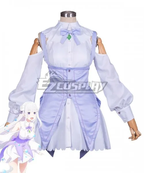 Костюм для косплея «Re: Life In A Different World From Zero Re:Zero Kara Hajimeru Isekai Seikatsu: Memory Snow платье Emilia» E001
Костюм для косплея «Re: Life In A Different World From Zero Re:Zero Kara Hajimeru Isekai Seikatsu: Memory Snow платье Emilia» E001