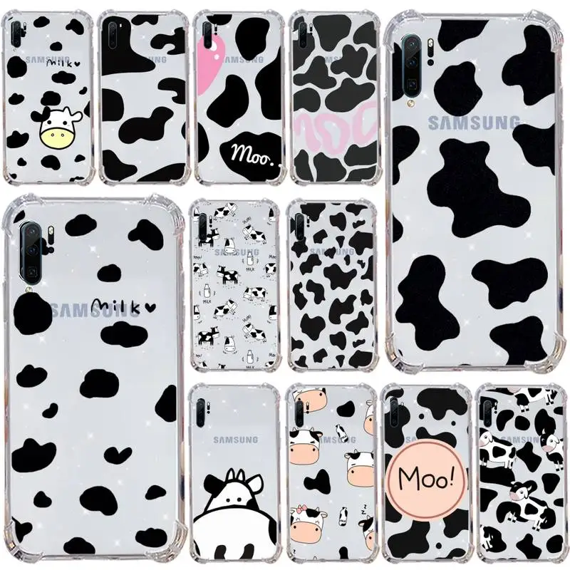 Cow Milk Black White Phone Case Transparent for Samsung s9 s10 s20 Huawei honor P20 P30 P40 xiaomi note mi 8 9 pro lite plus
Cow Milk Black White Phone Case Transparent for Samsung s9 s10 s20 Huawei honor P20 P30 P40 xiaomi note mi 8 9 pro lite plus