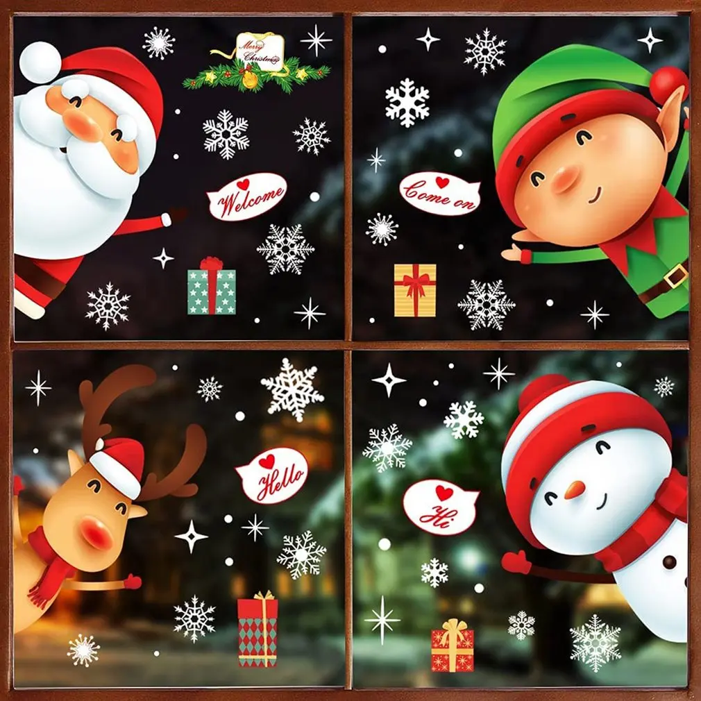 Christmas Santa Window Stickers Wall Ornaments Christmas Decoration Merry Christmas For Home Decor New Year Stickers
Christmas Santa Window Stickers Wall Ornaments Christmas Decoration Merry Christmas For Home Decor New Year Stickers