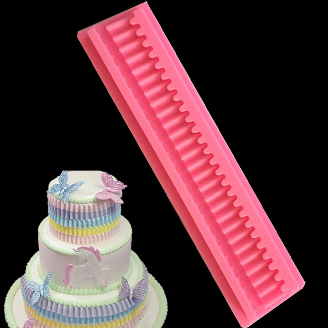 Lace Cake Mold Non-stick Rectangle Silicone Lace Mold Cake Border Fondant Mold Jelly Candy Tool DIY Molds Kitchen Tool
Lace Cake Mold Non-stick Rectangle Silicone Lace Mold Cake Border Fondant Mold Jelly Candy Tool DIY Molds Kitchen Tool