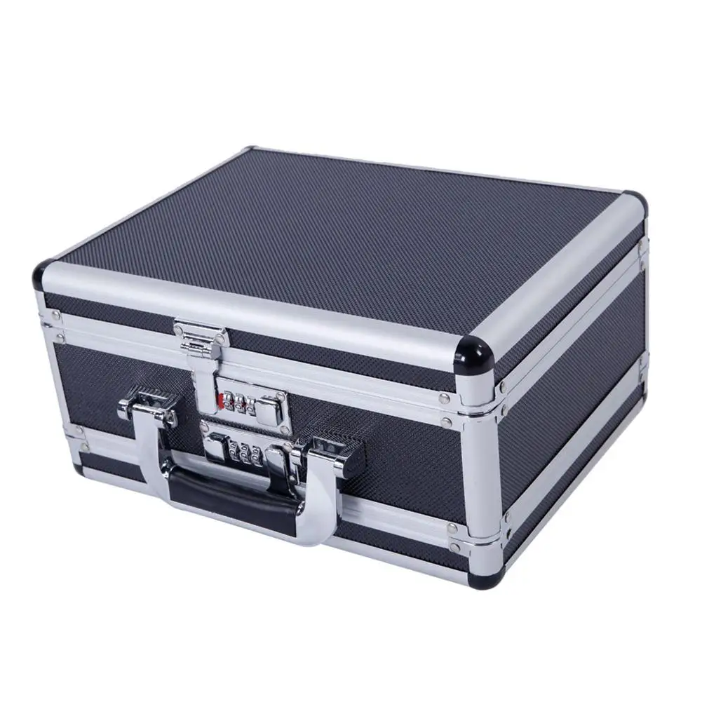 Aluminum New Framed Lock Gun Pistol HandGun Lock Box Hard Storage Suitcase Non-Slip Handle Anti-Skid Bullet Feet Storage Box
Aluminum New Framed Lock Gun Pistol HandGun Lock Box Hard Storage Suitcase Non-Slip Handle Anti-Skid Bullet Feet Storage Box