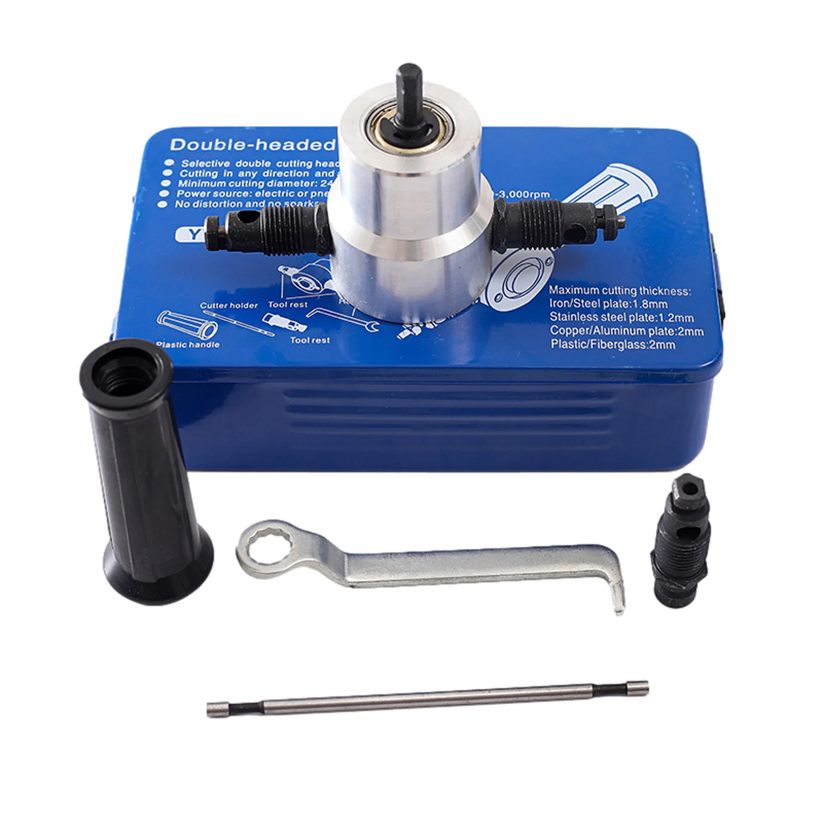 Станок для резки листового металла, железный резак, электрический инструмент для открывания отверстий, режущий инструмент для ремонта авто...
Станок для резки листового металла, железный резак, электрический инструмент для открывания отверстий, режущий инструмент для ремонта авто...