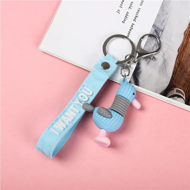 Cute Cartoon Silicone Duck Key Chain New Material Soft PVC Kawaii Children's Couple Bag Pendant Key Ring Accessories Hot Sale
Cute Cartoon Silicone Duck Key Chain New Material Soft PVC Kawaii Children's Couple Bag Pendant Key Ring Accessories Hot Sale