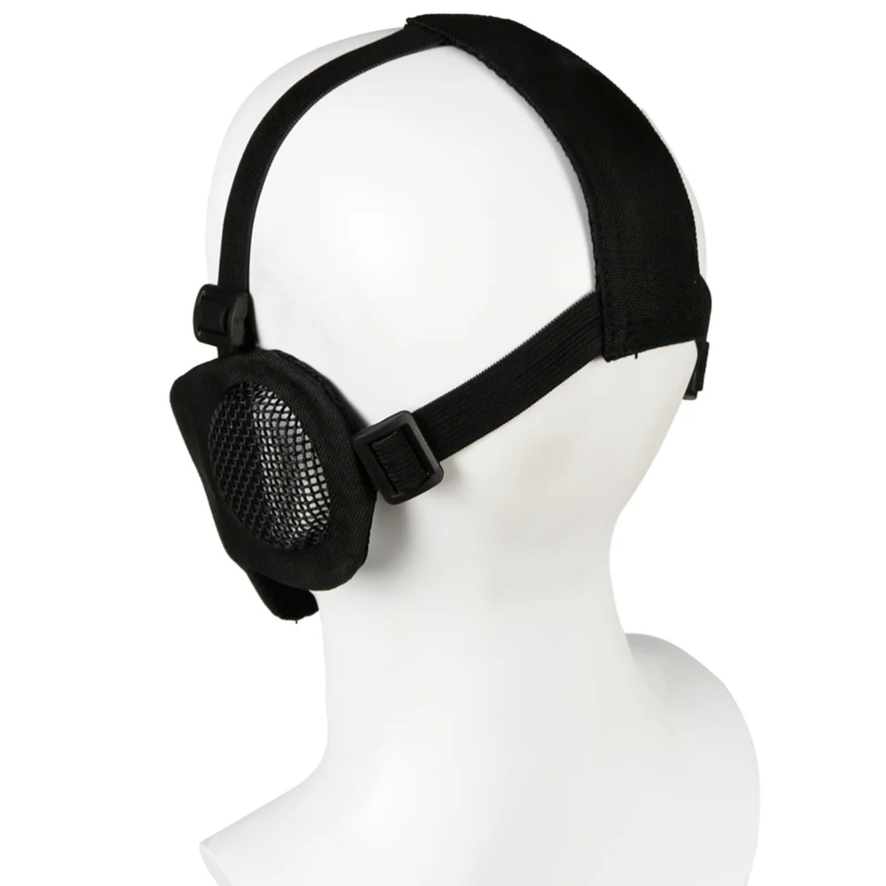 Airsoft and Paintball CS Foldable Half Face Low-carbon Steel Mesh Style Comfortable Adjustable Protective Mask
Airsoft and Paintball CS Foldable Half Face Low-carbon Steel Mesh Style Comfortable Adjustable Protective Mask