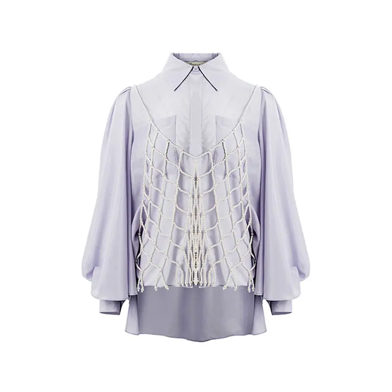 XITAO New Solid Color Bat Sleeve Shirt Women Summer New Fashion Casual Loose Pearl Two-piece Suit Temperament All-match WMD0876
XITAO New Solid Color Bat Sleeve Shirt Women Summer New Fashion Casual Loose Pearl Two-piece Suit Temperament All-match WMD0876