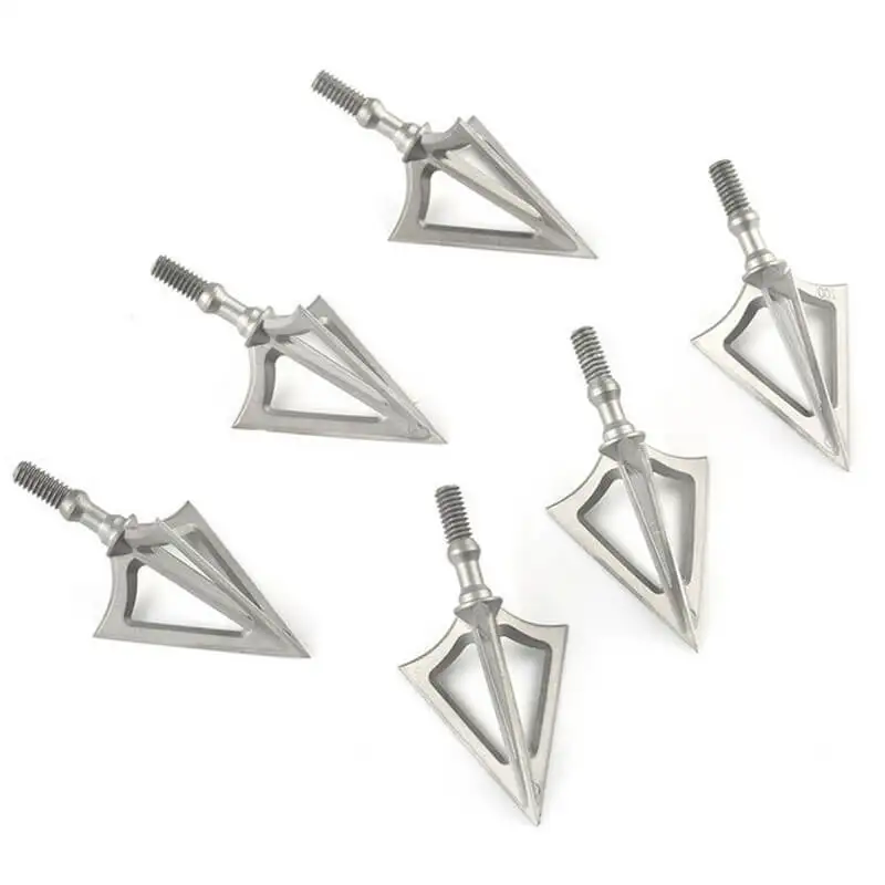 12pcs Steel Hunting Broadhead 3 Blade 100 Grain Arrowhead Screw Tips Points Bow Hunting Arrow Head Shooting Arrowheads Archery
12pcs Steel Hunting Broadhead 3 Blade 100 Grain Arrowhead Screw Tips Points Bow Hunting Arrow Head Shooting Arrowheads Archery