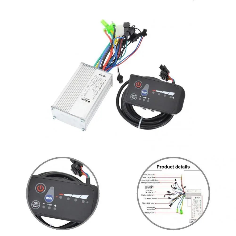 1 Set Motor Brushless Controller Convenient Bike Motor Controller High Strength Bike Speed Control Display
1 Set Motor Brushless Controller Convenient Bike Motor Controller High Strength Bike Speed Control Display