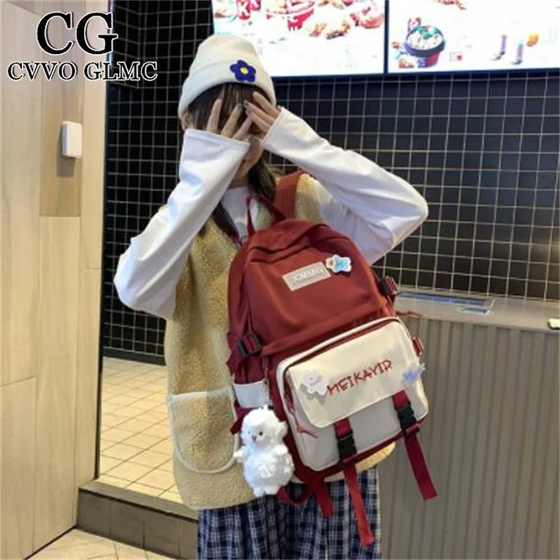 Cvvo Glmc fashion sale women's backpack cute girls school bags large capacity waterproof casual shoulder bag travel
Cvvo Glmc fashion sale women's backpack cute girls school bags large capacity waterproof casual shoulder bag travel