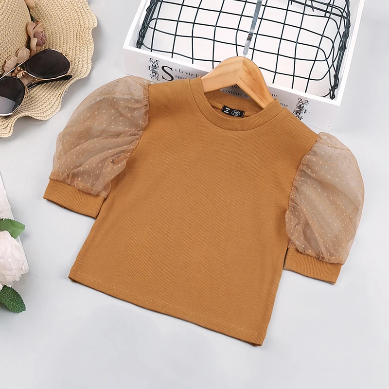 FOCUSNORM/летние комплекты одежды в стиле бохо для девочек 1-6 лет кружевные футболки