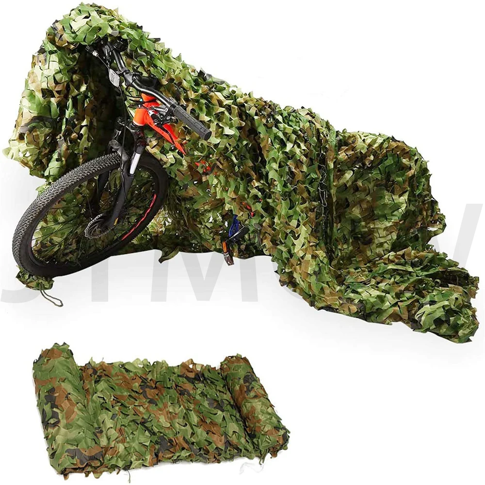 Сетка камуфляжная, 4х2м/5х2м для охоты, военных учений, используется как чехол от солнца на автомобиль или палатку 
Сетка камуфляжная, 4х2м/5х2м для охоты, военных учений, используется как чехол от солнца на автомобиль или палатку