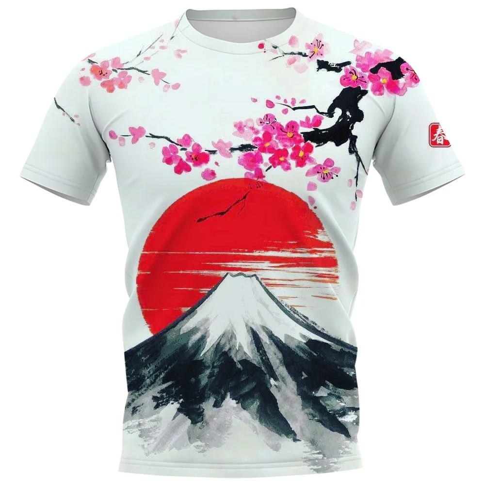 CLOOCL Sakura Samurai T-shirts 3D Graphic Mount Fuji Print Tosp Casual Pullovers Tees Harajuku Streetwear Men Clothing
CLOOCL Sakura Samurai T-shirts 3D Graphic Mount Fuji Print Tosp Casual Pullovers Tees Harajuku Streetwear Men Clothing