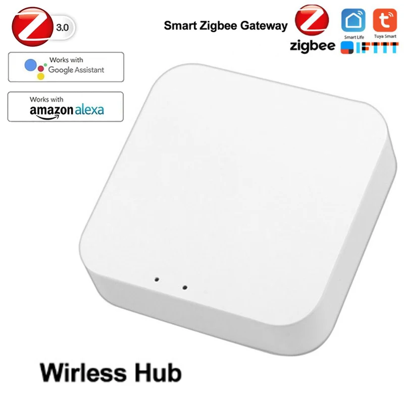 

Tuya ZigBee 3.0 Smart Hub, Wireless Gateway Bridge For App Voice Remote Control, Works With Alexa Google Home Assistant Dropship