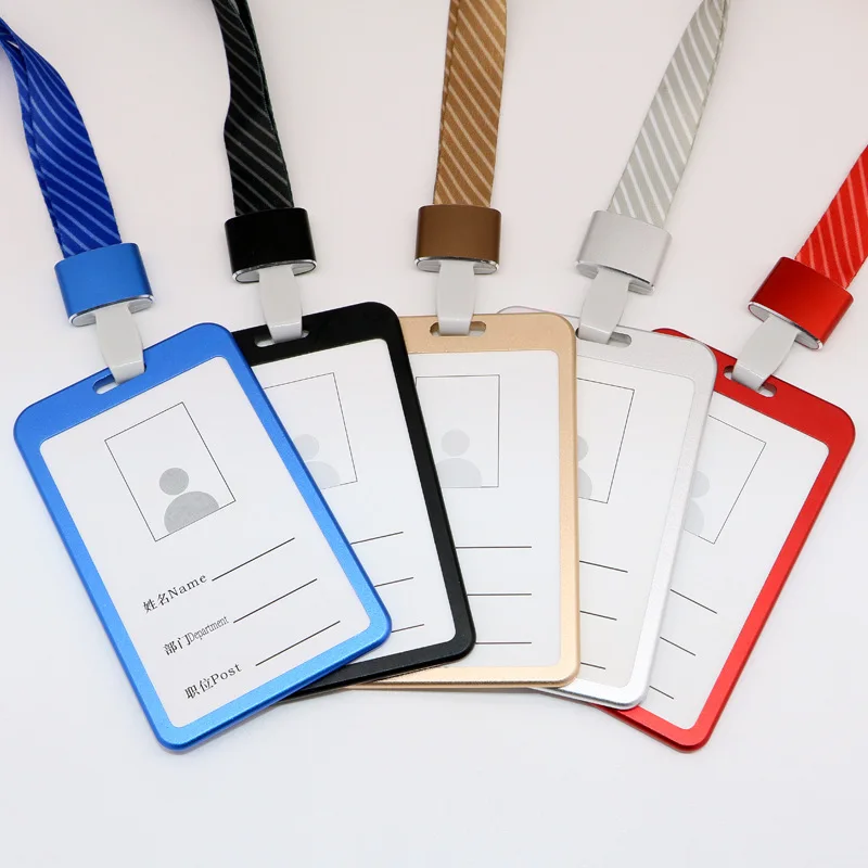 Metal ID Card Holder Lanyard Badge Holder Name Identification Sleeve Business Exhibit Office School Strap Neck Hang
Metal ID Card Holder Lanyard Badge Holder Name Identification Sleeve Business Exhibit Office School Strap Neck Hang