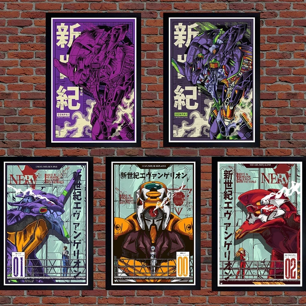 Home Decor Canvas Anime New Evangelion Pictures Home Decoration Paintings Poster Prints Wall Art Modular Living Room Decor Frame
Home Decor Canvas Anime New Evangelion Pictures Home Decoration Paintings Poster Prints Wall Art Modular Living Room Decor Frame