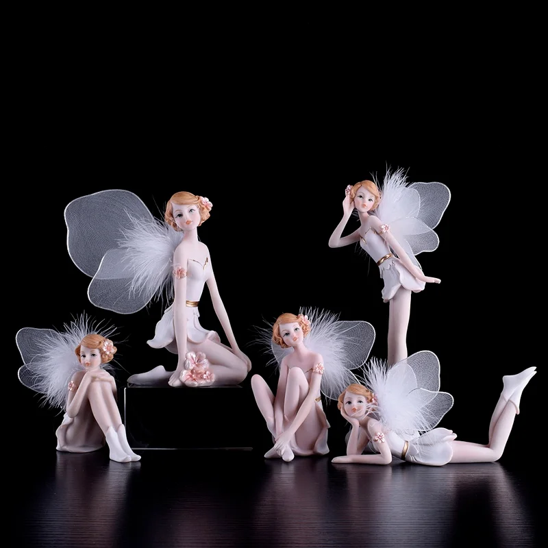 Modern Resin Angel Girl with Wings Flower Fairy Children Room Decoration Gift Cartoon Character Figurine Crafts Home Decoration
Modern Resin Angel Girl with Wings Flower Fairy Children Room Decoration Gift Cartoon Character Figurine Crafts Home Decoration