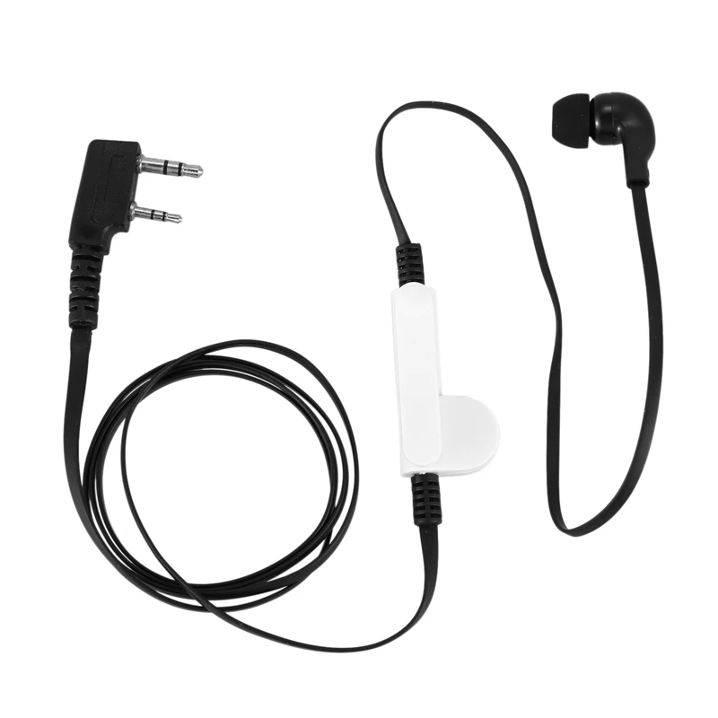 2 шт. 2-контактные наушники-вкладыши гарнитура с K-разъемом для Baofeng Uv5r Bf-888S радио