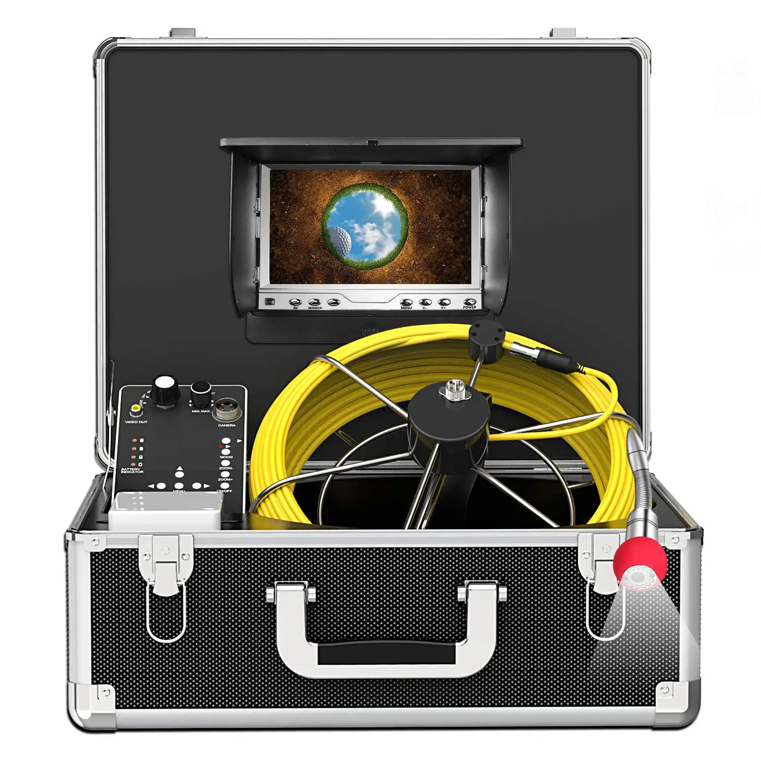 4500mAh Lithium Battery power endoscope digital camera inspection egout industrial endoscope
4500mAh Lithium Battery power endoscope digital camera inspection egout industrial endoscope