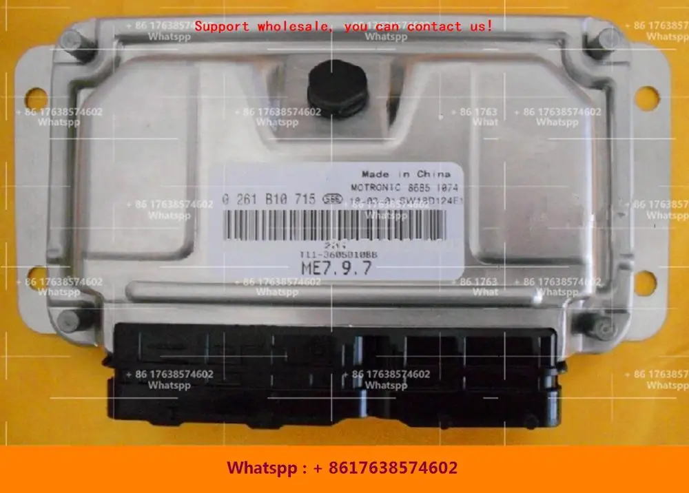 Для Chery Tiggo машинный двигатель компьютерная плата M797 ECU/0261B10715 T11-3605010BB/0261B09479