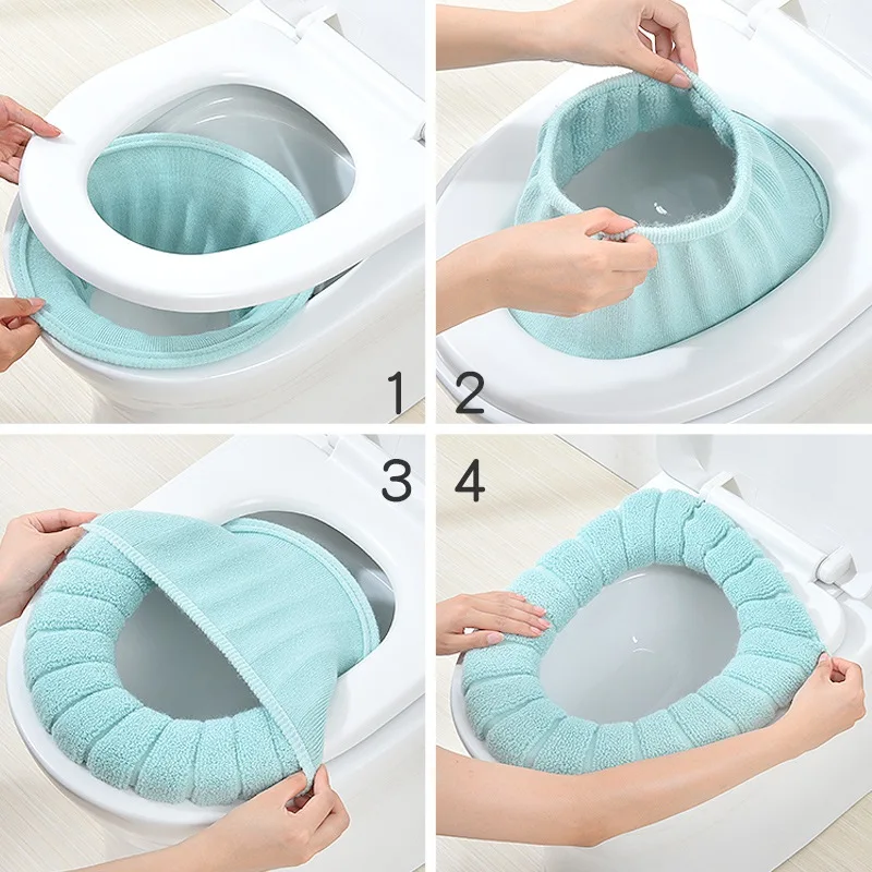 Washable Mat Bathroom Toilet Seat Closestool Toilet Lid Pad Home Decor Warm Soft Pad Bathroom Accessories
Washable Mat Bathroom Toilet Seat Closestool Toilet Lid Pad Home Decor Warm Soft Pad Bathroom Accessories