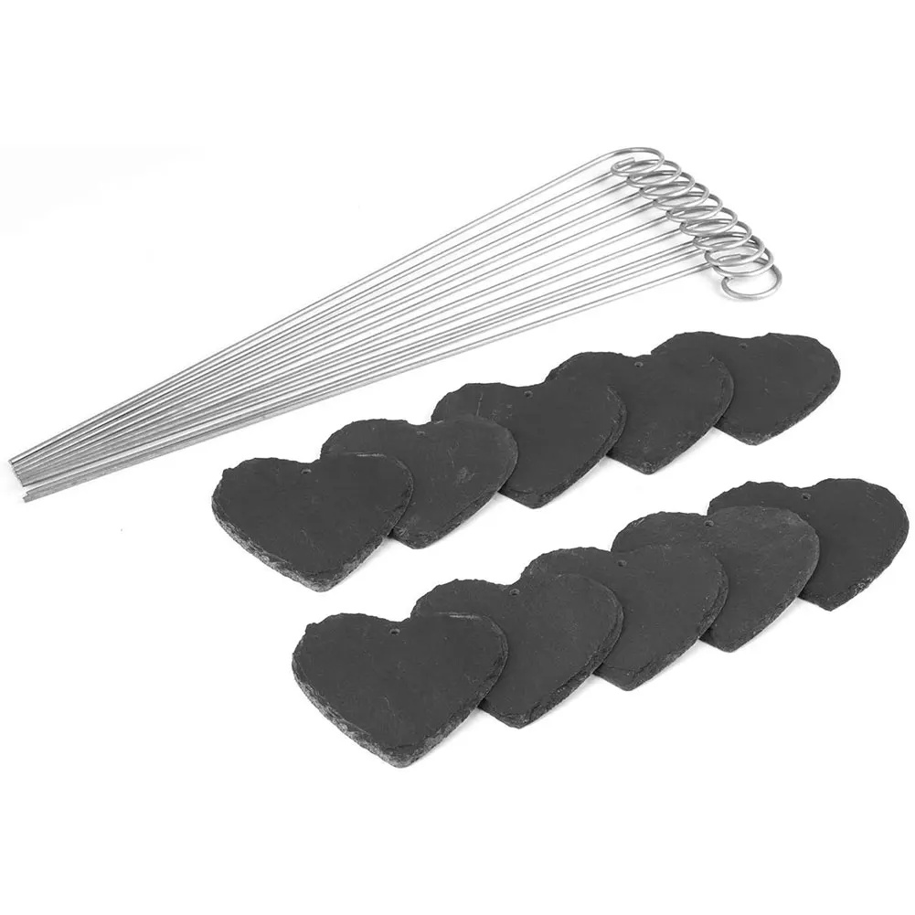 10PCS Slate Plant Label Natural Iron Hanging Greenhouse Sign Gardening Sign Garden Marker For Flower Bed Pots Planters Garden
10PCS Slate Plant Label Natural Iron Hanging Greenhouse Sign Gardening Sign Garden Marker For Flower Bed Pots Planters Garden