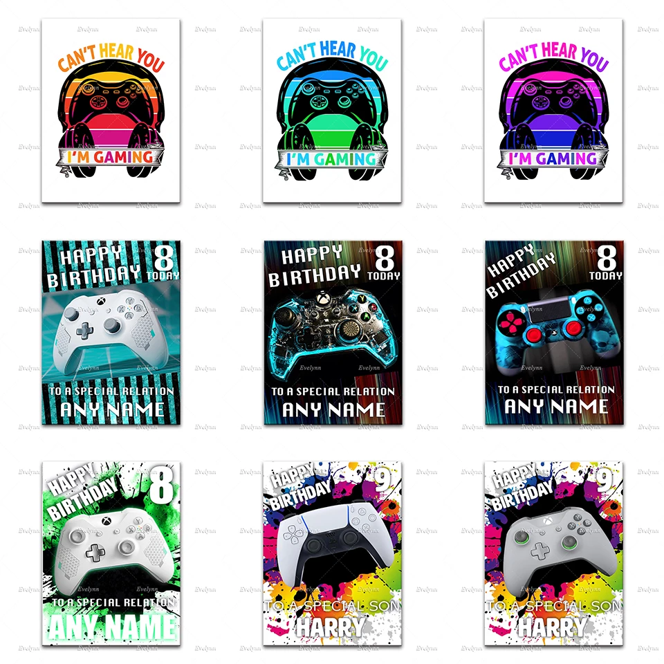 Boys Gaming Posters| Gaming Fan Prints| Gamer Boys Room Wall Art Decor Home Living Room Decoration Canvas Unique Gift
Boys Gaming Posters| Gaming Fan Prints| Gamer Boys Room Wall Art Decor Home Living Room Decoration Canvas Unique Gift