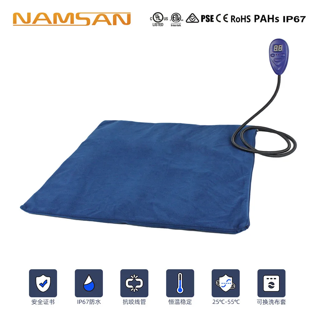 New Waterproof Pet Heated Pad Bed Cat Dog Warmer Electric Heating Mat Cushion Electric Blanket Blanket Solid Color Bule 19Dec25
New Waterproof Pet Heated Pad Bed Cat Dog Warmer Electric Heating Mat Cushion Electric Blanket Blanket Solid Color Bule 19Dec25