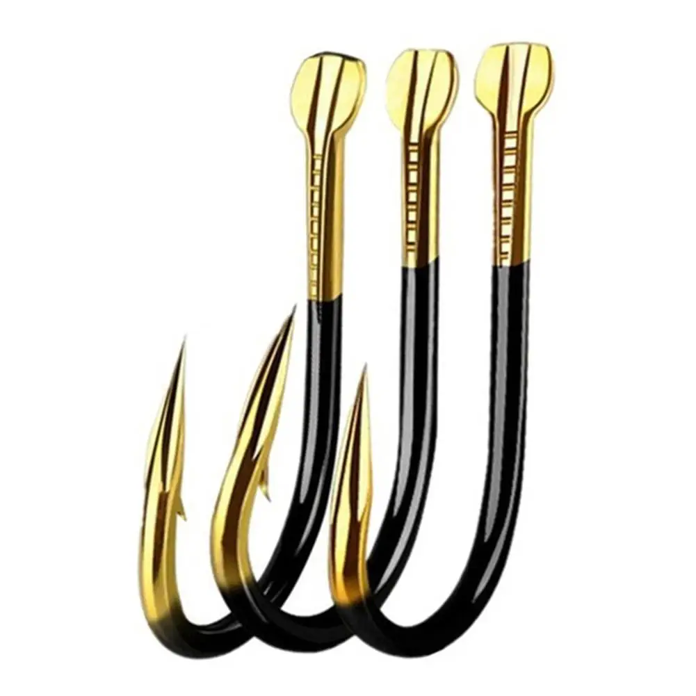 10 Pcs Fishing Hooks Titanium Alloy Fishing Barbed Hook Worm Bait Holder Fishhooks Fish Lures Tackle Tools Accessories Supplies
10 Pcs Fishing Hooks Titanium Alloy Fishing Barbed Hook Worm Bait Holder Fishhooks Fish Lures Tackle Tools Accessories Supplies