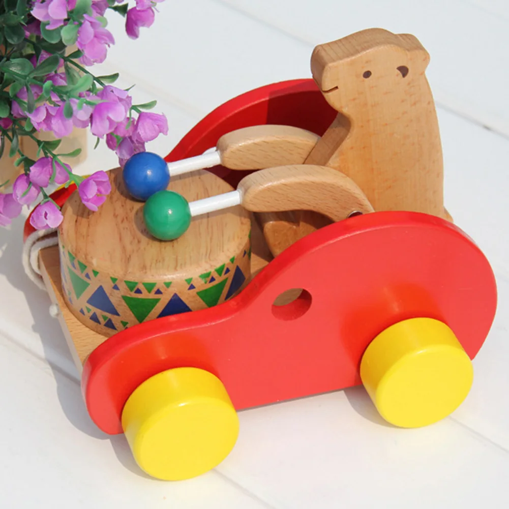 Cartoon Bear Wooden Car Early Education Puzzle Kids Two-Way Driving Inertia Glide Cart Toy Kindergarten Teaching Aid
Cartoon Bear Wooden Car Early Education Puzzle Kids Two-Way Driving Inertia Glide Cart Toy Kindergarten Teaching Aid