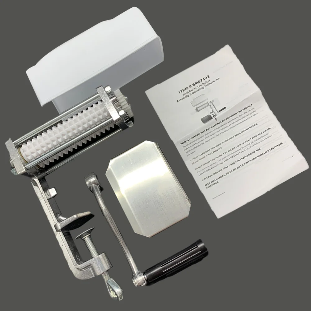 Metal Effort Meat Tenderizer Steak Pork Chop Fast Loose Needle Steak Pork Chop Tender Meat Machine Kitchen Helper Tool
Metal Effort Meat Tenderizer Steak Pork Chop Fast Loose Needle Steak Pork Chop Tender Meat Machine Kitchen Helper Tool