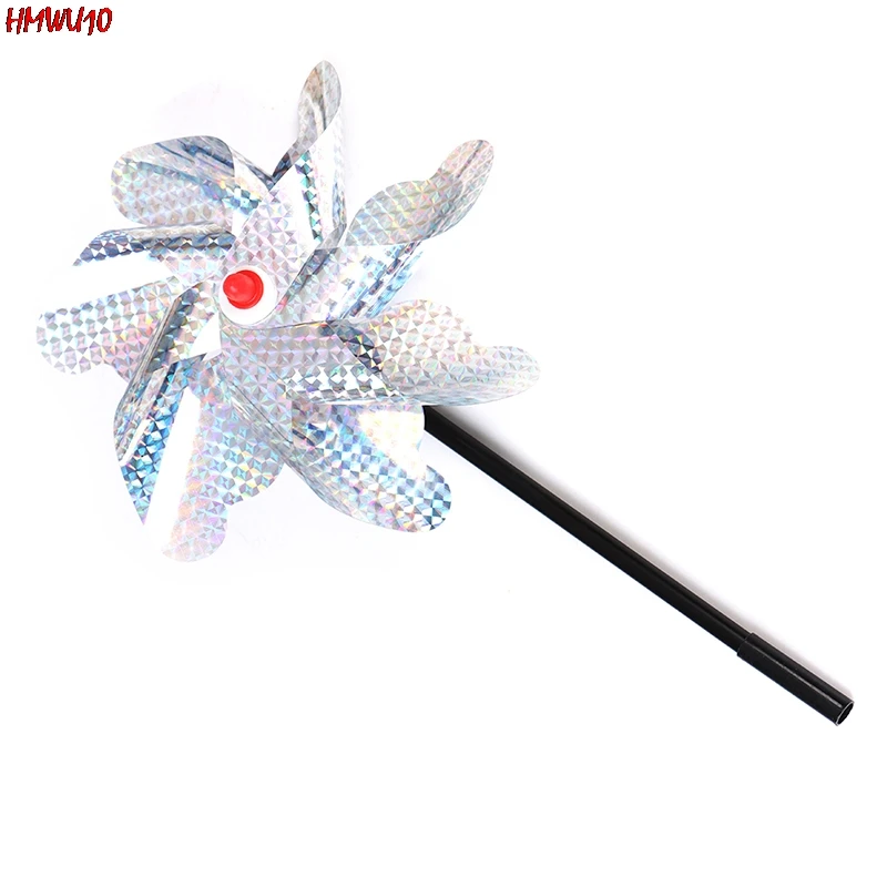 10Pcs/lot Bird Repeller Pinwheels Reflective Sparkly Windmill Garden Lawn Decor Flower Garden Lawn Decoration
10Pcs/lot Bird Repeller Pinwheels Reflective Sparkly Windmill Garden Lawn Decor Flower Garden Lawn Decoration
