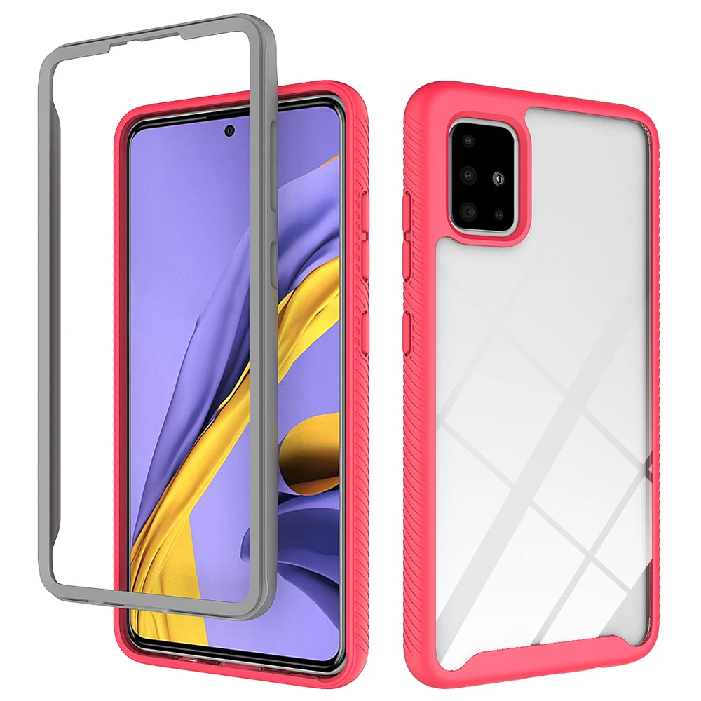 Phone Case For Samsung Galaxy A20S A30S A10S A50 A50S A10 A20 A30 A20E A70 M31 M51 Fashion Transparent 2 in 1 Armor Bumper Cover
Phone Case For Samsung Galaxy A20S A30S A10S A50 A50S A10 A20 A30 A20E A70 M31 M51 Fashion Transparent 2 in 1 Armor Bumper Cover