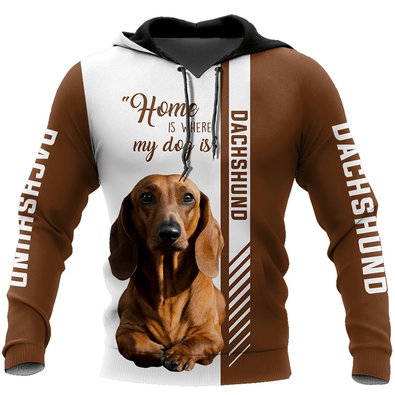 New Hot Sale Men Women Hoodies Dachshund Dog 3d Printed Long Sleeve Sweatshirts Harajuku Casual Zip Jacket
New Hot Sale Men Women Hoodies Dachshund Dog 3d Printed Long Sleeve Sweatshirts Harajuku Casual Zip Jacket