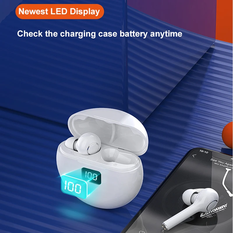 LIGE 2020 Newest Bluetooth Earphone Wireless Headphones Deep Bass Earbuds LED Power Display Headset With Microphone Headphones 
LIGE 2020 Newest Bluetooth Earphone Wireless Headphones Deep Bass Earbuds LED Power Display Headset With Microphone Headphones