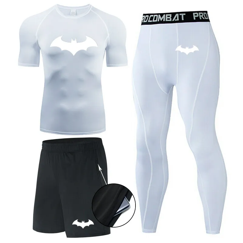 MMA Men's Compression Short-Sleeved Sportswear Suit Gym Tights Training Suit Sports Men's Running Sports Guard Board Sportswear
MMA Men's Compression Short-Sleeved Sportswear Suit Gym Tights Training Suit Sports Men's Running Sports Guard Board Sportswear
