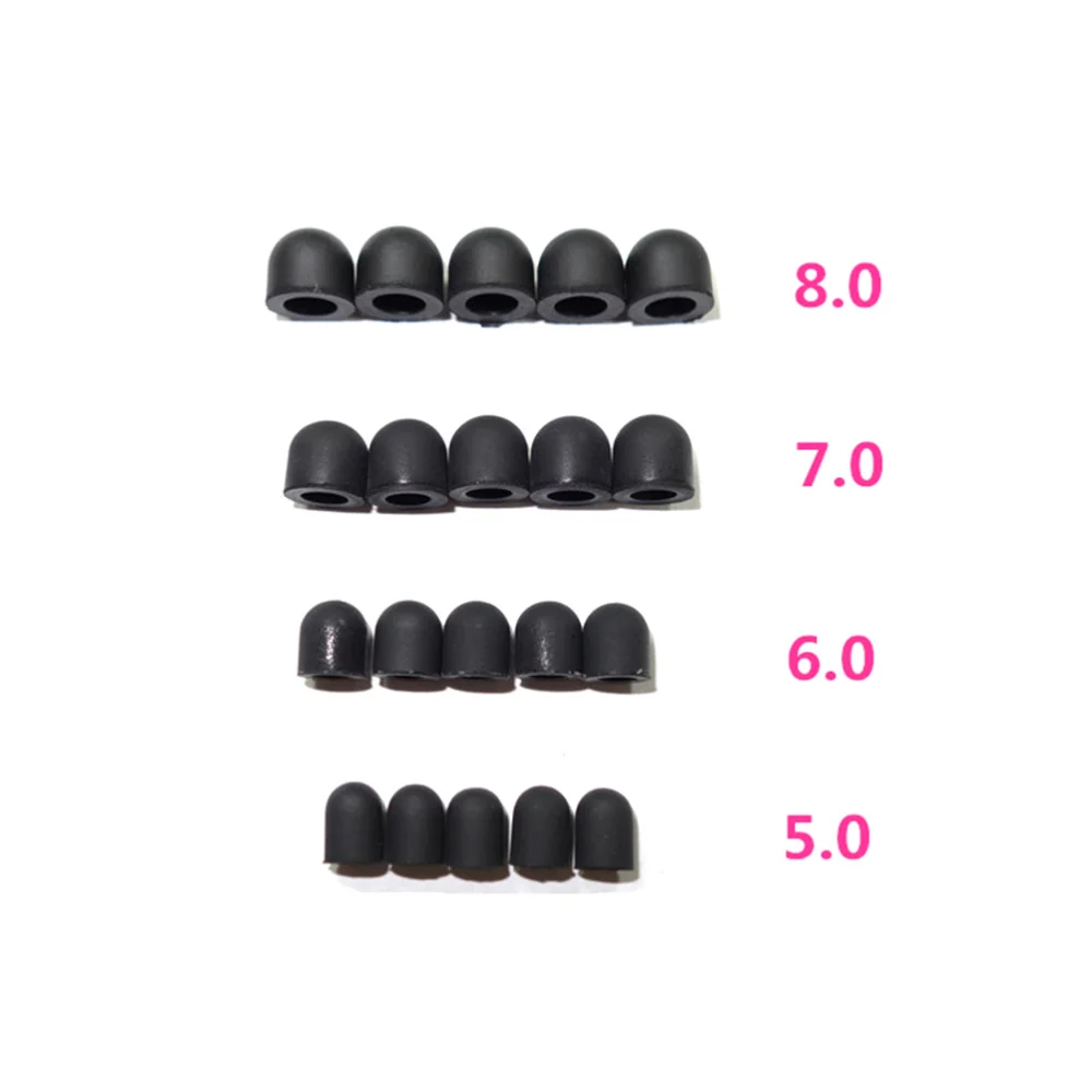 20pcs Mute Silicone Replacement Tip Case Nib Cover Skin for Touch Pencil Stylus Touchscreen Pen (Black)
20pcs Mute Silicone Replacement Tip Case Nib Cover Skin for Touch Pencil Stylus Touchscreen Pen (Black)