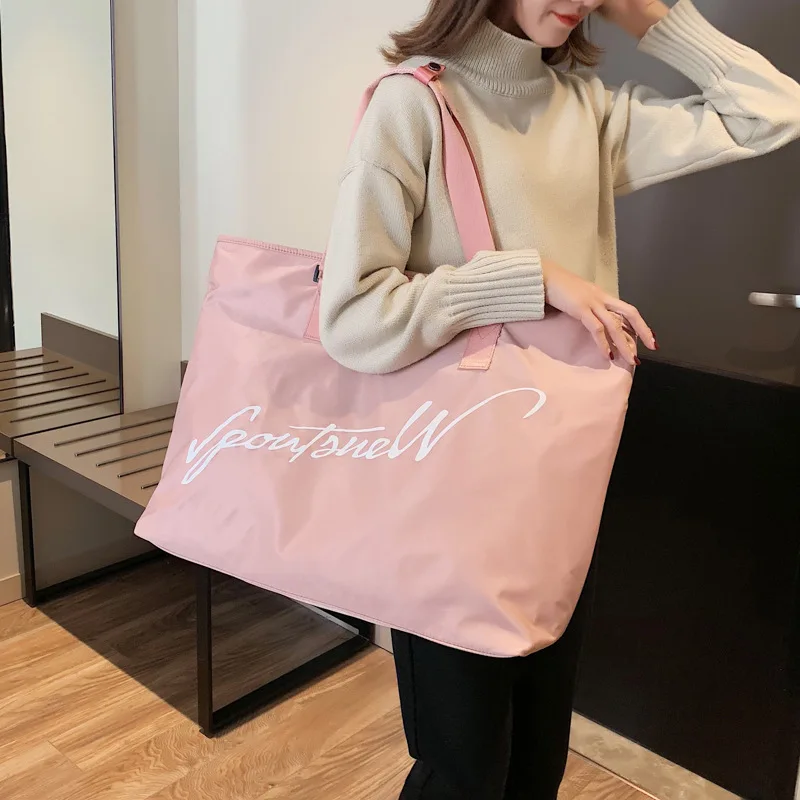 Woman's Travel Bag Large Capacity Single Luggage Bag Light Simple Yoga Fitness Bag
Woman's Travel Bag Large Capacity Single Luggage Bag Light Simple Yoga Fitness Bag